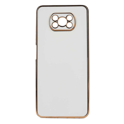 Xiaomi Poco X3 Kılıf Zore Bark Kapak Beyaz