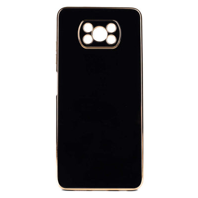 Xiaomi Poco X3 Kılıf Zore Bark Kapak Siyah