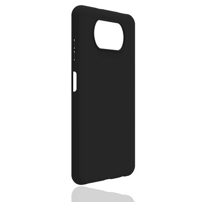 Xiaomi Poco X3 Kılıf Zore Biye Silikon Siyah