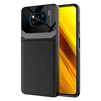 Xiaomi Poco X3 Kılıf Zore Emiks Kapak Siyah