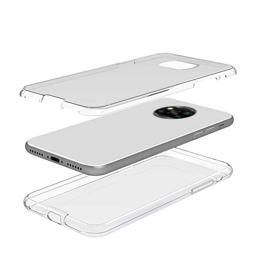 Xiaomi Poco X3 Kılıf Zore Enjoy Kapak Renksiz