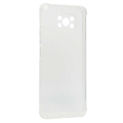 Xiaomi Poco X3 Kılıf Zore Kamera Korumalı Nitro Anti Shock Silikon Renksiz