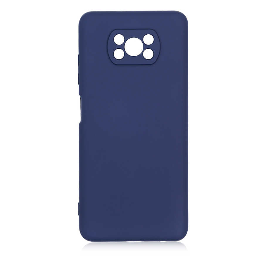 Xiaomi Poco X3 Kılıf Zore Mara Lansman Kapak Lacivert