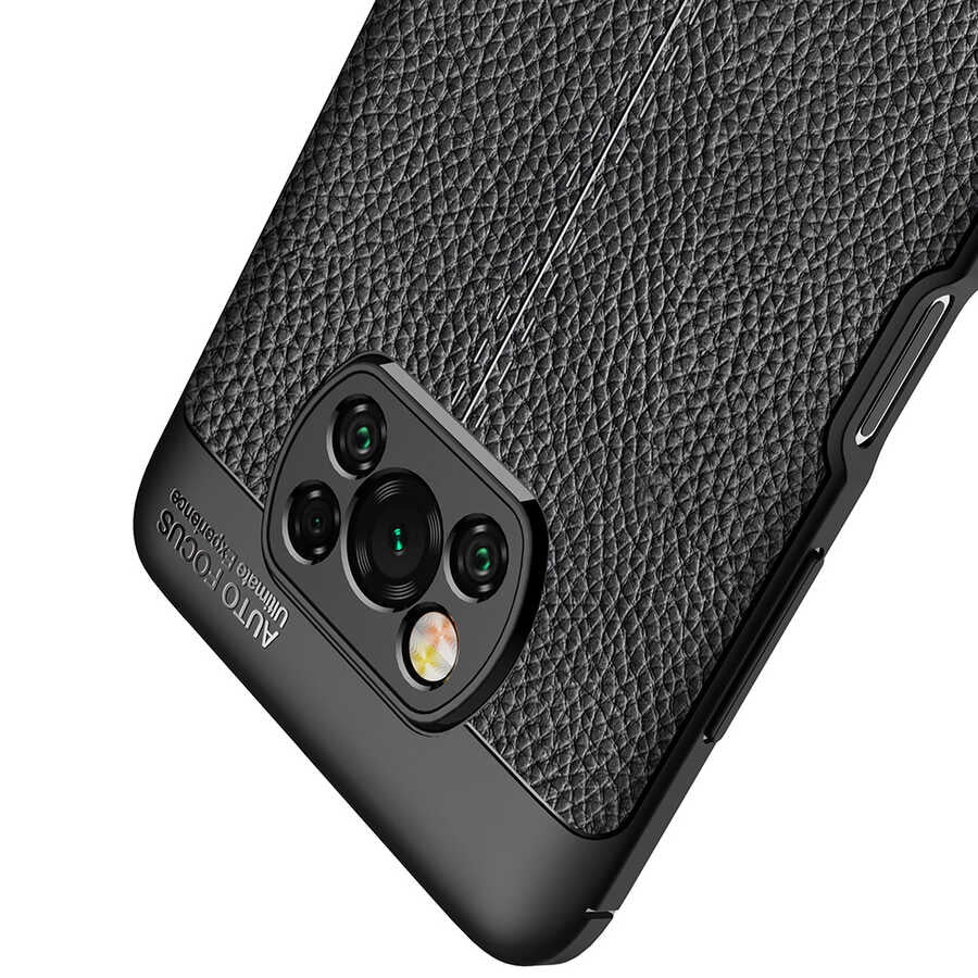 Xiaomi Poco X3 Kılıf Zore Niss Silikon Kapak Kırmızı