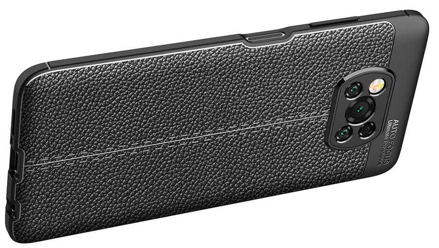 Xiaomi Poco X3 Kılıf Zore Niss Silikon Kapak Kırmızı