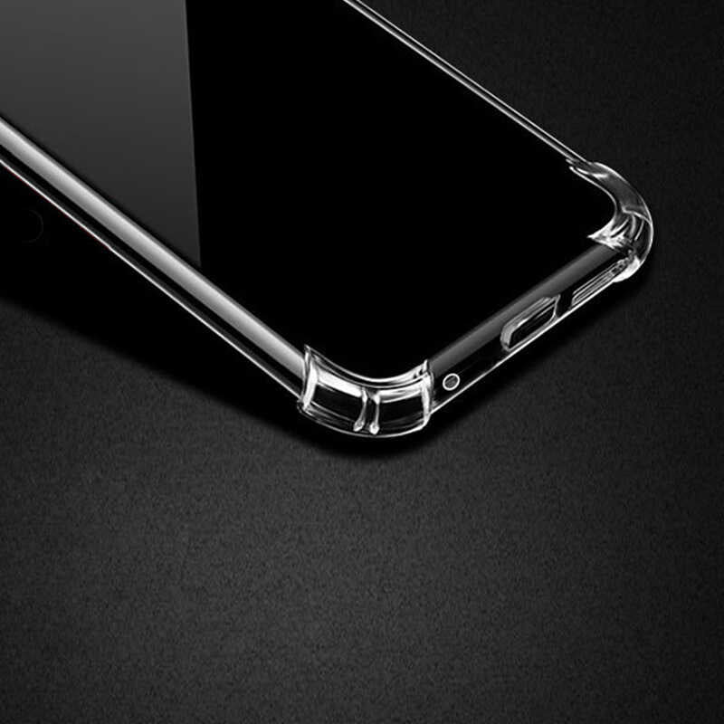 Xiaomi Poco X3 Kılıf Zore Nitro Anti Shock Silikon Renksiz