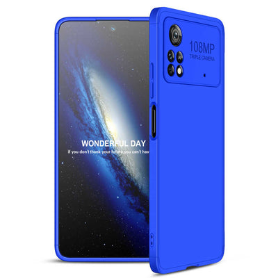 Xiaomi Poco X4 Pro 5G Kılıf Zore Ays Kapak Mavi