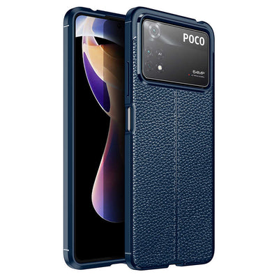 Xiaomi Poco X4 Pro 5G Kılıf Zore Niss Silikon Kapak Lacivert