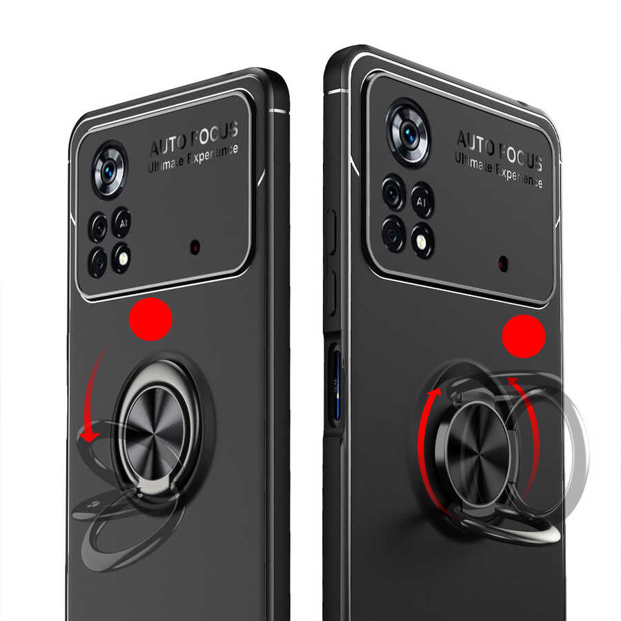 Xiaomi Poco X4 Pro 5G Kılıf Zore Ravel Silikon Kapak Mavi