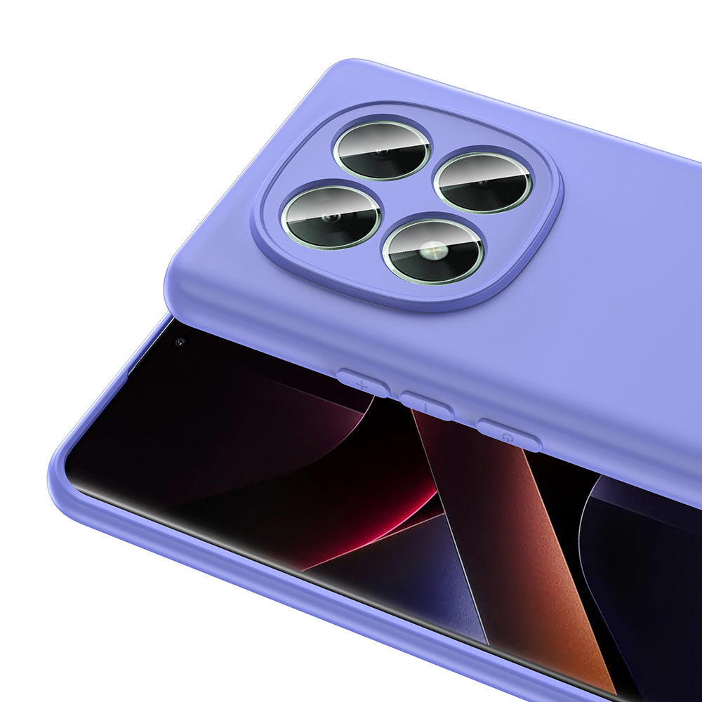 Xiaomi Poco X7 Kılıf Zore Mara Lansman Kapak Koyu Mor