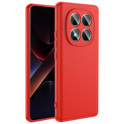Xiaomi Poco X7 Kılıf Zore Mara Lansman Kapak Kırmızı