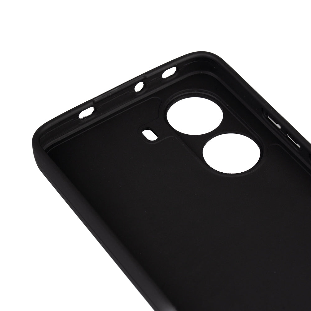Xiaomi Poco X7 Pro Kılıf Zore Biye Silikon Siyah