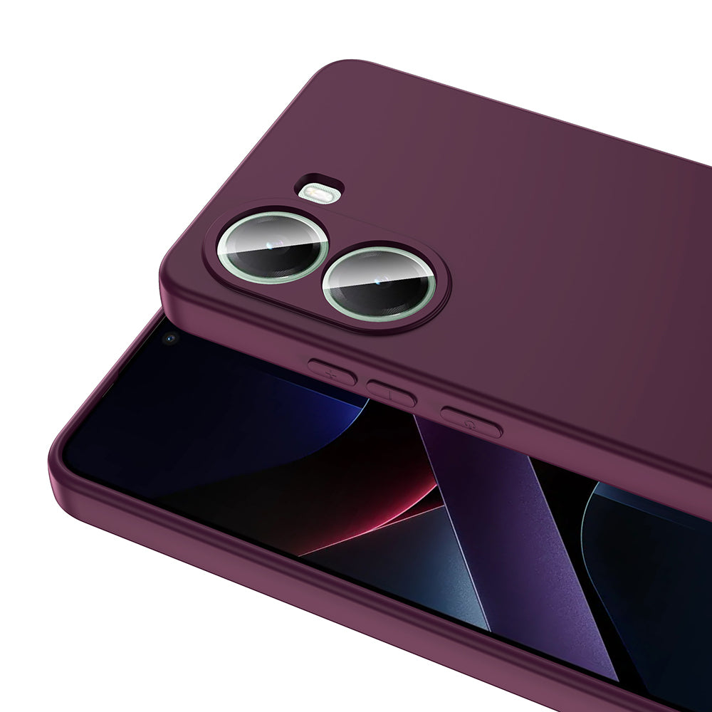 Xiaomi Poco X7 Pro Kılıf Zore Mara Lansman Kapak Kırmızı