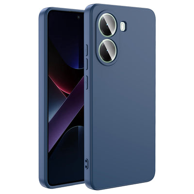 Xiaomi Poco X7 Pro Kılıf Zore Mara Lansman Kapak Lacivert