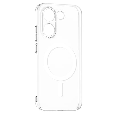 Xiaomi Poco X8 Pro Kamera Korumalı M-Safe Şarj Özellikli Şeffaf Zore London Sert PC Kapak