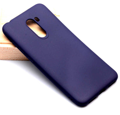 Xiaomi Pocophone F1 Kılıf Zore Premier Silikon Kapak Kırmızı