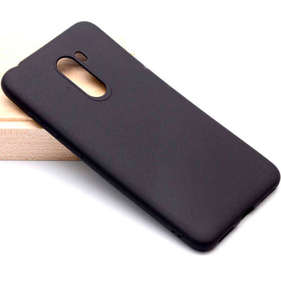 Xiaomi Pocophone F1 Kılıf Zore Premier Silikon Kapak Siyah