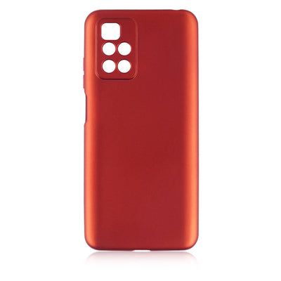 Xiaomi Redmi 10 2022 Kılıf Zore Premier Silikon Kapak Kırmızı