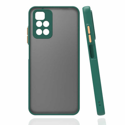 Xiaomi Redmi 10 Kılıf Zore Hux Kapak Siyah