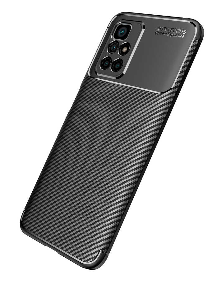 Xiaomi Redmi 10 Kılıf Zore Negro Silikon Kapak Lacivert