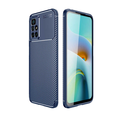 Xiaomi Redmi 10 Kılıf Zore Negro Silikon Kapak Lacivert