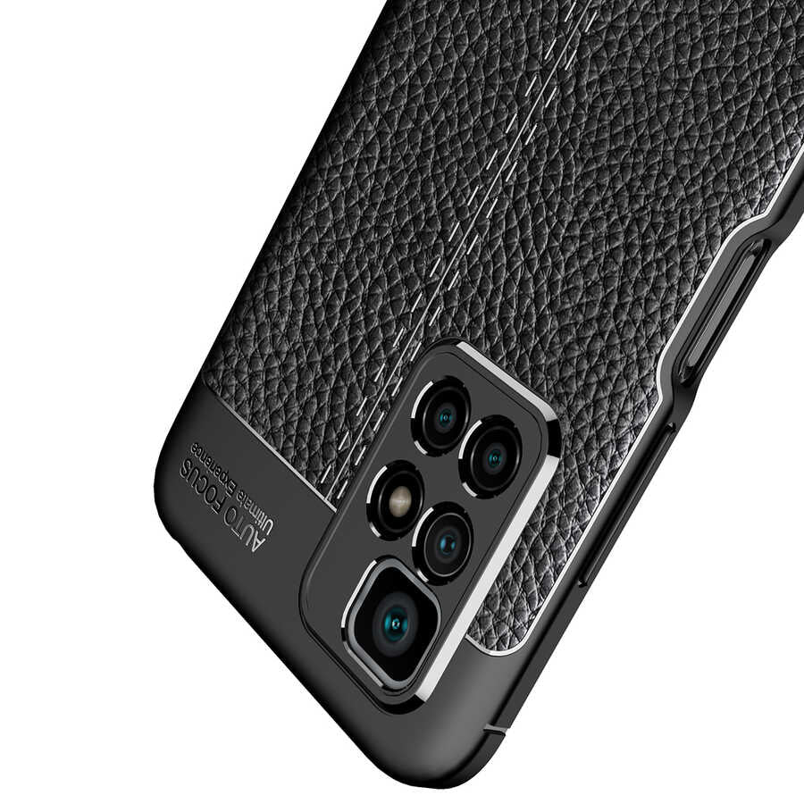 Xiaomi Redmi 10 Kılıf Zore Niss Silikon Kapak Siyah