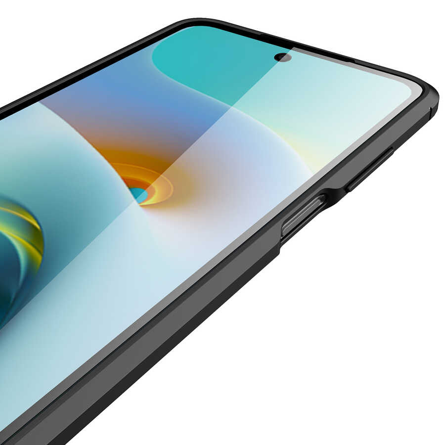 Xiaomi Redmi 10 Kılıf Zore Niss Silikon Kapak Siyah