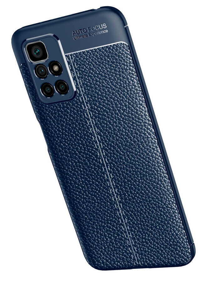 Xiaomi Redmi 10 Kılıf Zore Niss Silikon Kapak Kırmızı