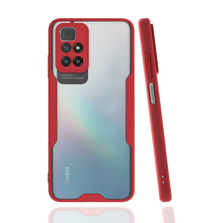 Xiaomi Redmi 10 Kılıf Zore Parfe Kapak Mor