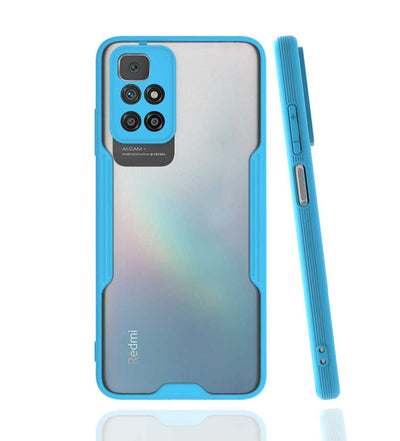 Xiaomi Redmi 10 Kılıf Zore Parfe Kapak Mavi