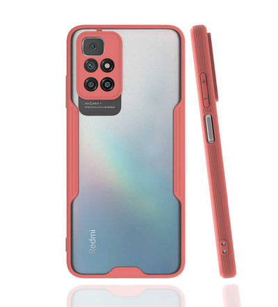 Xiaomi Redmi 10 Kılıf Zore Parfe Kapak Pembe