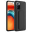 Xiaomi Redmi 10 Kılıf Zore Qstand Kapak Siyah