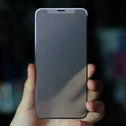 Xiaomi Redmi 10C Hayalet Ekran Koruyucu Davin Privacy Mat Seramik Ekran Filmi Siyah