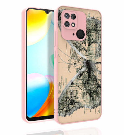 Xiaomi Redmi 10C Kılıf Desenli Kamera Korumalı Parlak Zore Nora Kapak NO4