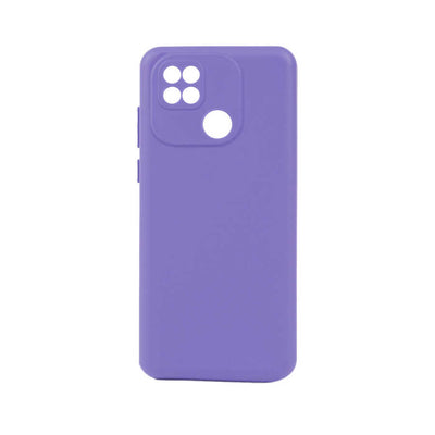 Xiaomi Redmi 10C Kılıf Zore Biye Silikon Lila