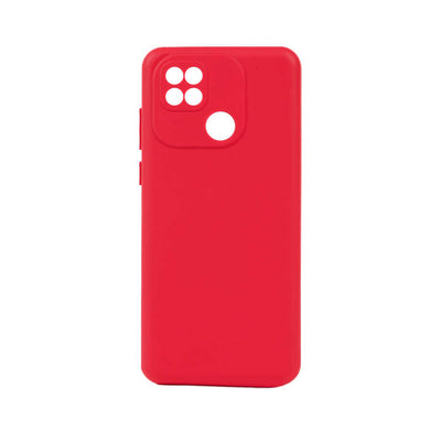 Xiaomi Redmi 10C Kılıf Zore Biye Silikon Kırmızı