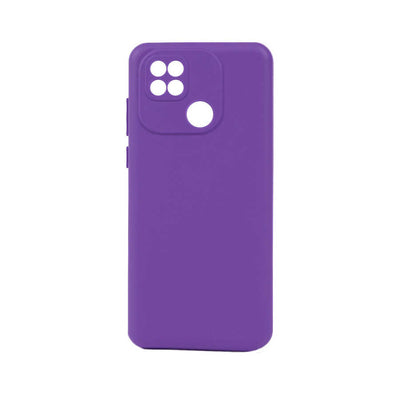 Xiaomi Redmi 10C Kılıf Zore Biye Silikon Mor