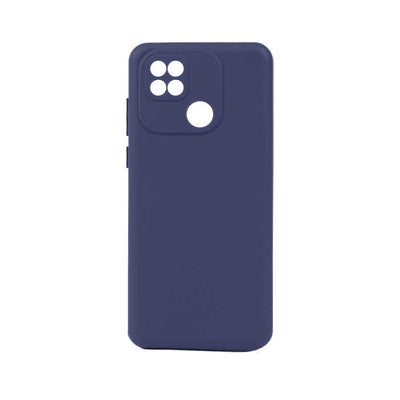 Xiaomi Redmi 10C Kılıf Zore Biye Silikon Lacivert