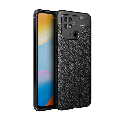 Xiaomi Redmi 10C Kılıf Zore Niss Silikon Kapak Siyah