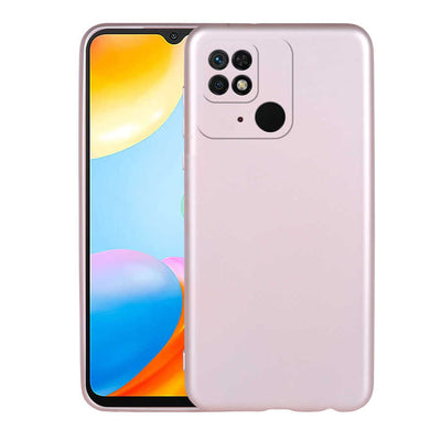 Xiaomi Redmi 10C Kılıf Zore Premier Silikon Kapak Saks Mavi