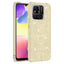 Xiaomi Redmi 10C Kılıf Zore Shining Silikon Gold