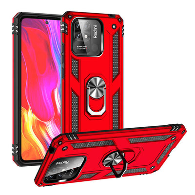 Xiaomi Redmi 10C Kılıf Zore Vega Kapak Kırmızı