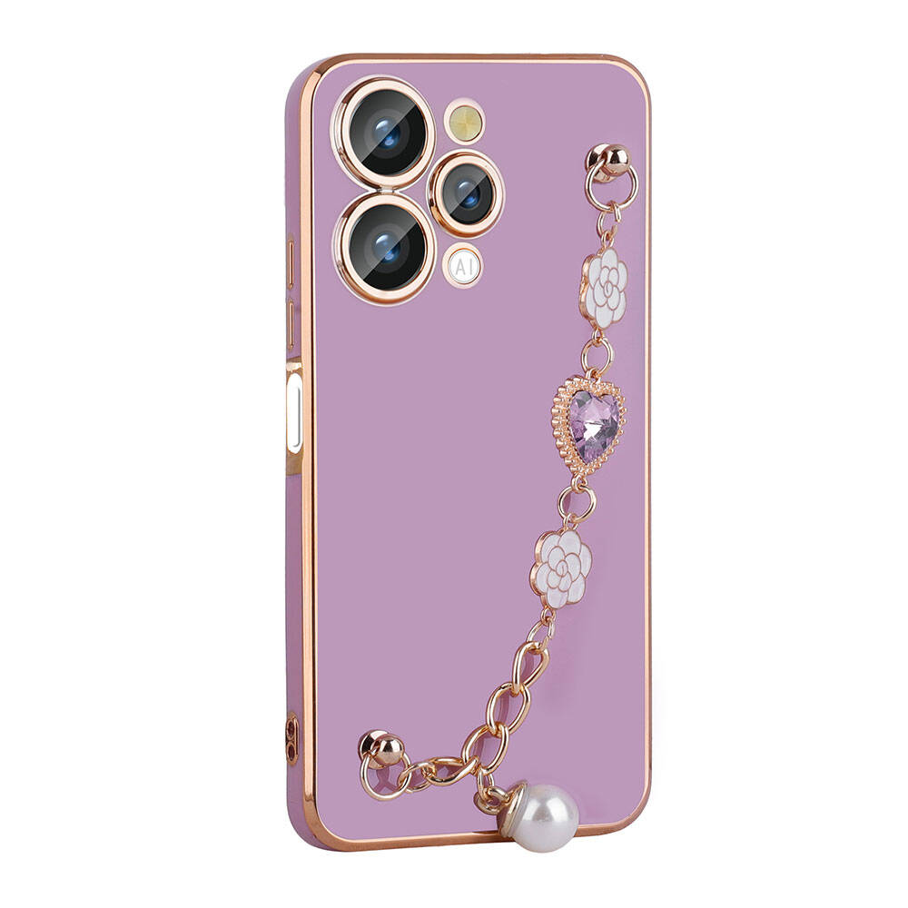 Xiaomi Redmi 12 4G Kılıf El Tutamaçlı Kamera Korumalı Zore Taka Silikon Kapak Siyah