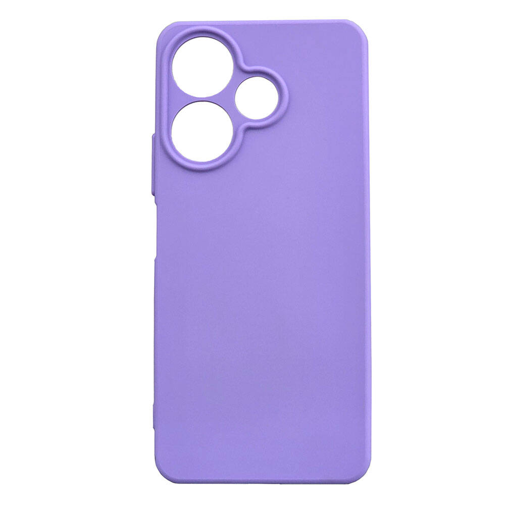 Xiaomi Redmi 13 4G Kılıf Zore Biye Silikon Mavi