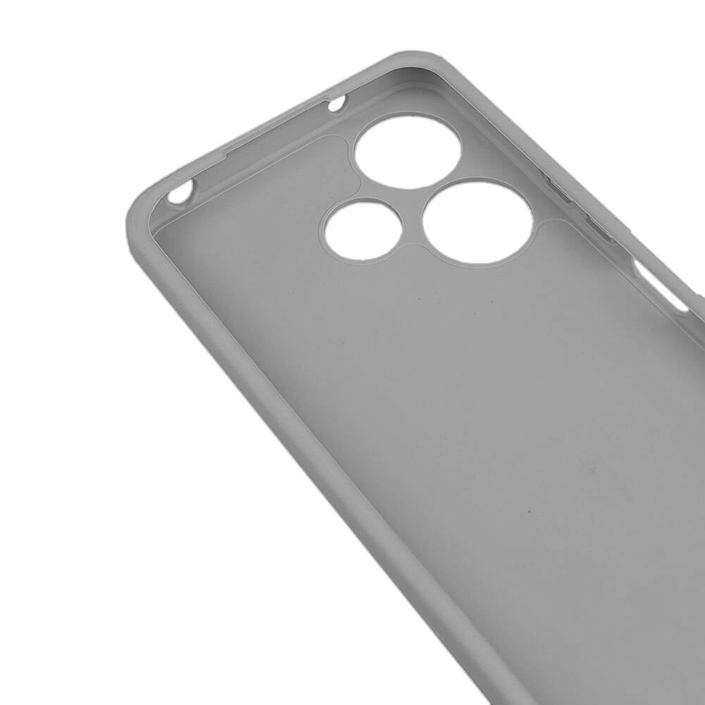 Xiaomi Redmi 13 4G Kılıf Zore Biye Silikon Kırmızı
