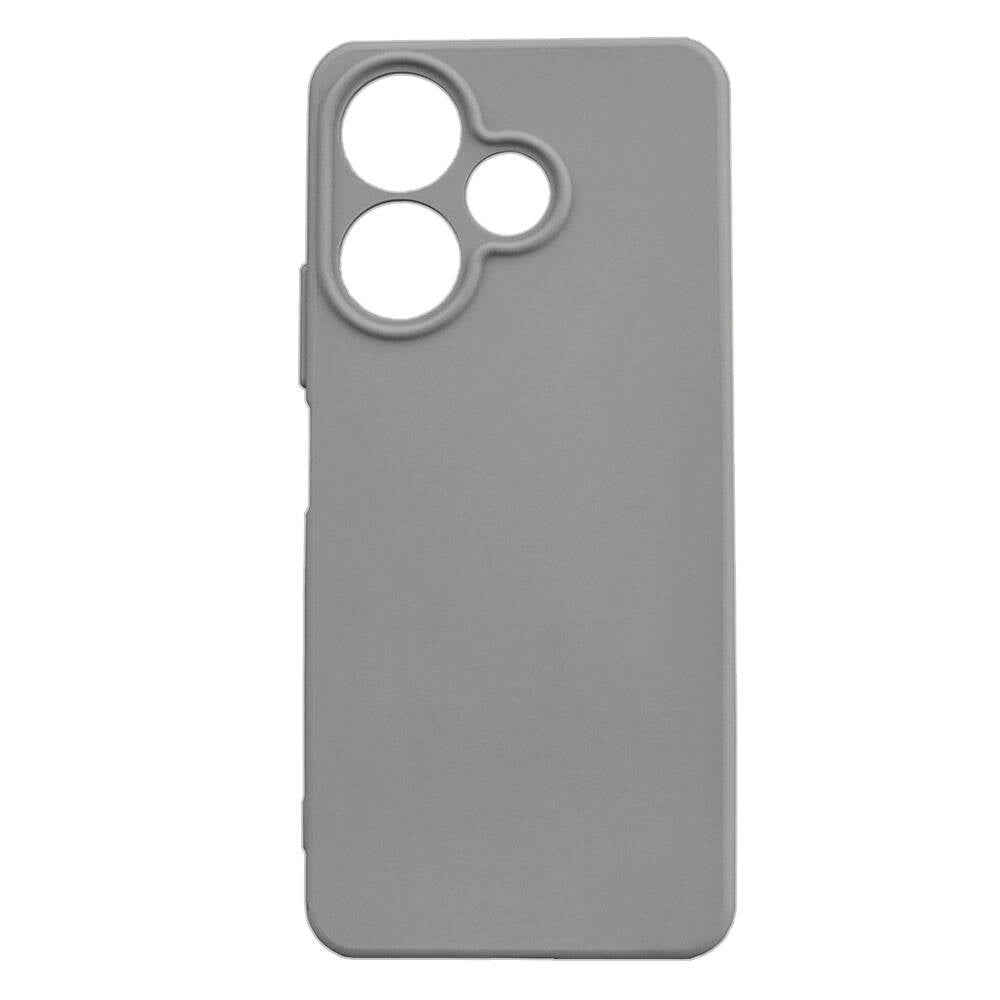 Xiaomi Redmi 13 4G Kılıf Zore Biye Silikon Siyah