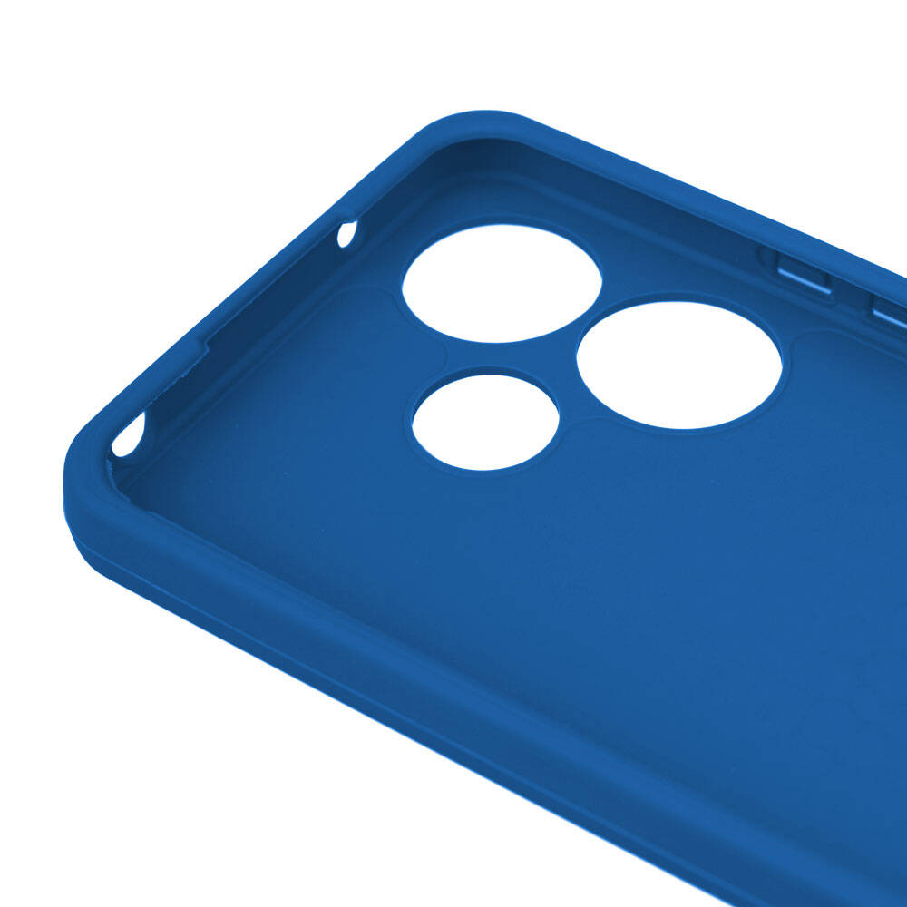Xiaomi Redmi 13 4G Kılıf Zore Biye Silikon Mavi