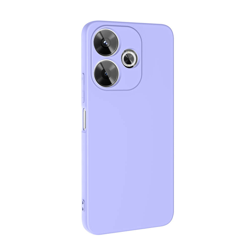 Xiaomi Redmi 13 4G Kılıf Zore Mara Lansman Kapak Koyu Mor