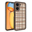 Xiaomi Redmi 13C Kılıf Kamera Korumalı Baskılı Arka Yüzey Zore Klas Kapak Koyu Kahve