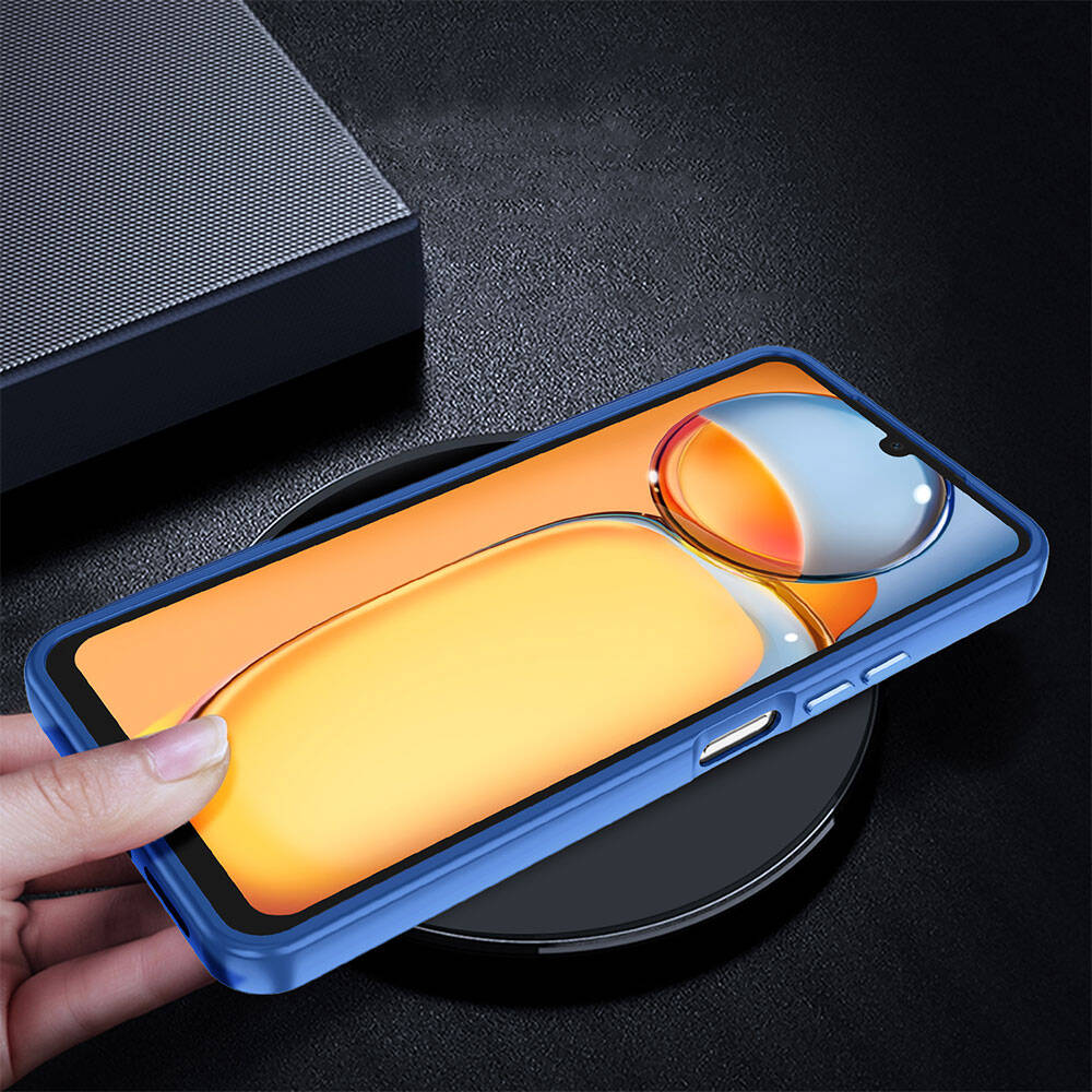 Xiaomi Redmi 13C Kılıf Zore Flora Kapak Siyah